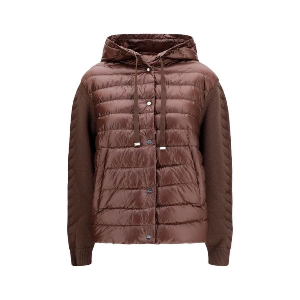 Herno Brown Polyester Full-Length Women's Jacket